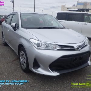 TOYOTA AXIO EX PACKAGE ( NON-HYBRID ) YEAR : 2020 COLOR : SILVER  GRADE : 5 MILEAGE : 9K KM